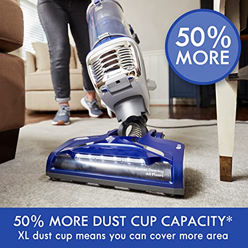 Kenmore DU5080 Bagless Upright Vacuum Lift Cleaner 2-Motor Power Suction with HEPA Filter, 3-in-1 Combination Tool, Pet Handi-Mate for Carpet, Hard Floor, Navy, 2 Liters