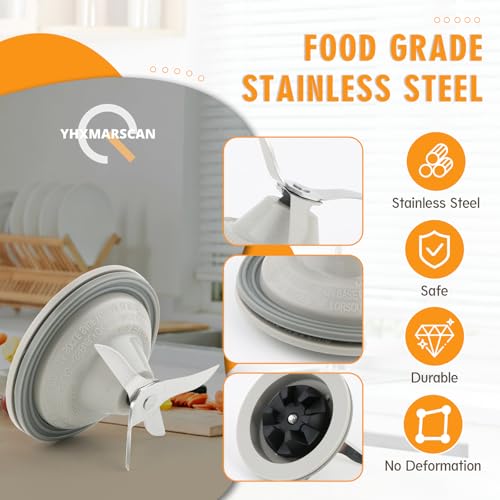 Lame de mélangeur compatible Black & Decker BL2010WP BL2020S avec joint - 5