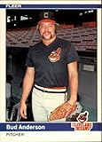 1984 Fleer Baseball Card #533 Bud Anderson