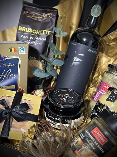 Cesta de Presente Luxo Sofisticada Alma Negra
