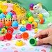 JOYIN 48 Pcs Easter Eggs Stampers Toys, Self Inking Stamps for Easter Eggs Hunt Game, Basket Stuffers Fillers, Kids Gifts, Party Favor, Classroom Prize Supplies