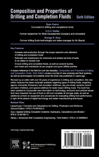 Composition and Properties of Drilling and Completion Fluids
