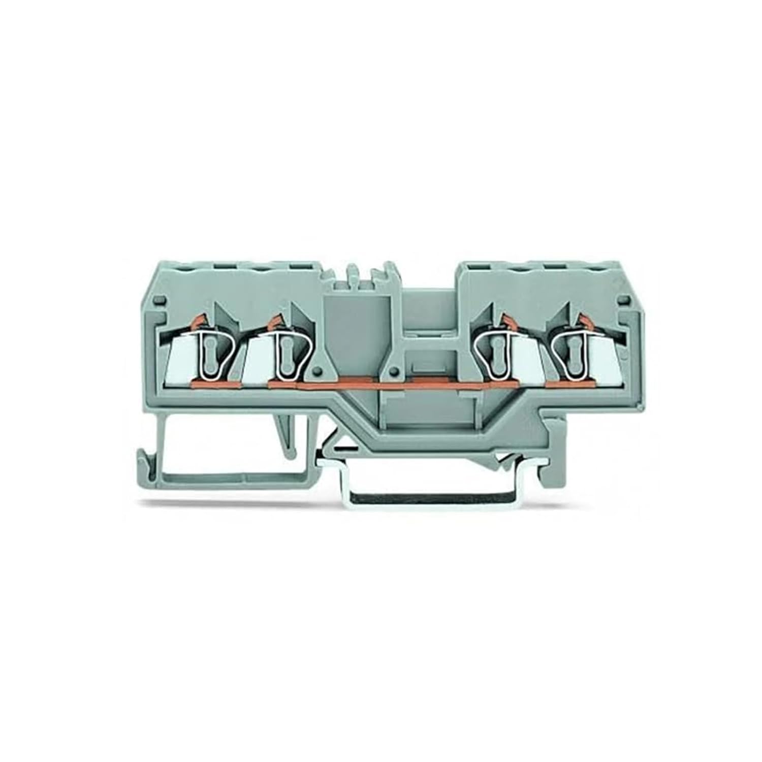 10pcs Compatible with 280-833 4-Conductor Through Terminal Block 2.5 mm2 20A