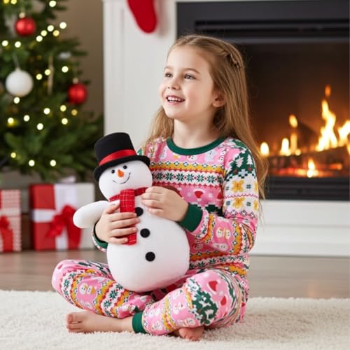 Image of PATPAT Toddler & Kids Pajama Sets with Bamboo Viscose, Snug Fit Pjs for Girls, All-Season Comfort Sleepwear, Ages 2-12 Years