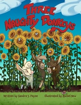 Paperback Three Naughty Donkeys Book
