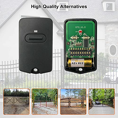 Fit For Gto Mighty Mule Gate Opener Rb741 Fm135 Remote Control Transmitter Gate Clicker 3 Pack Gate Opener Remote #TOP5
