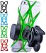 JoshNAh Bike Phone Mount , Universal Cell Phone Holder for Bicycle Handlebars , fits Iphone X , 8 , 7 , 7s , 6 , 6s plus , Galaxy s7 edge , 8 , s9 , s6 for Motorcycle & Bike Accessories
