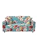 Fansu Funda de Sofá Elástica para Sofá de 1 2 3 4 Plazas, Ajustable 3D Flor Estampada Cubre Sofa con 1 Funda Cojín, Antisuciedad Antideslizante Protector de Muebles (Fragante,3 plazas (190-230cm))
