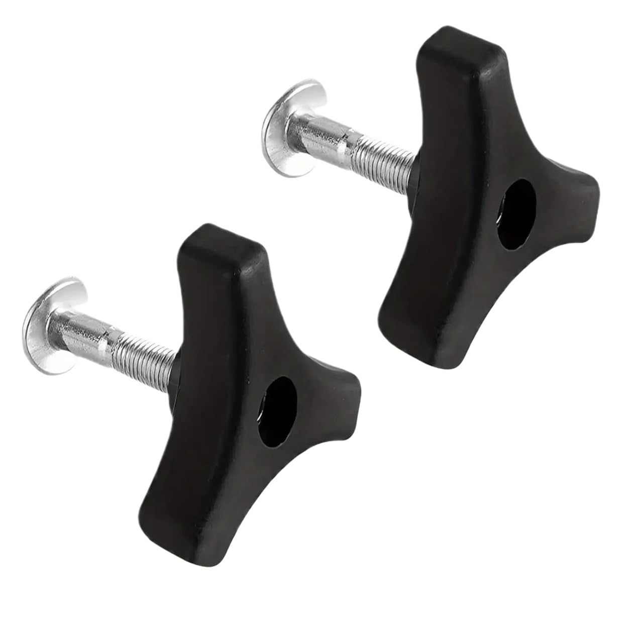 Tornillos y tuercas para mango de cortacésped kit de repuesto triangular de hierro de 2 piezas 1