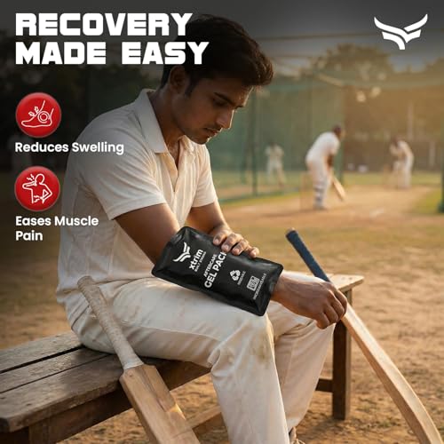 Image of VFK by Xtrim Reusable Hot and Cold Gel Pack, Ice Pack Bag for Relief - Multi-Purpose Hot and Cold Therapy Gel Ice Pack, Hot Bag Gel Healing Pad for Pain Relief