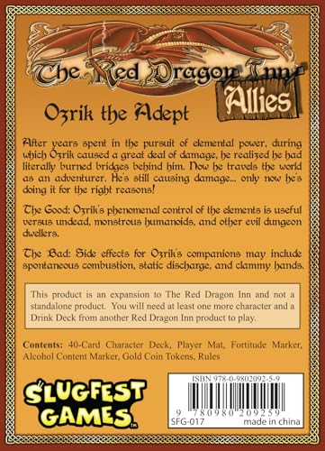 The Red Dragon Inn Allies - Ozrik the Adept miniatura 2