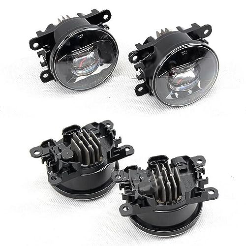 Conjunto De Farol De Nevoeiro Dianteiro Led Luz De Circulação Diurna Pára Choque Dianteiro Quadro Ca
