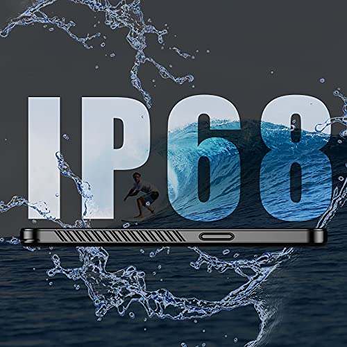 Temdan Iphone 13 Pro Case Waterproof,Built-In Screen Protector, Full Body Rugged, Scratch And Shock Resistant, Dust And Water Resistant, Case For Iphone 13 Pro 6.1 Inch - Black 2021 #TOP1
