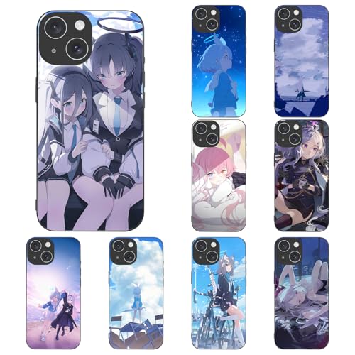 ブルーアーカイブ スマホ ケース いphone16promax携帯カバー 全機種対応 早? ユウカ iPhoneスマホカバー 16promax用 ゲーム ブルーアーカイブ おしゃれ すまほけーす 耐衝撃 かわいい 防水ケース カメラレンズ保護 イヤレス充電