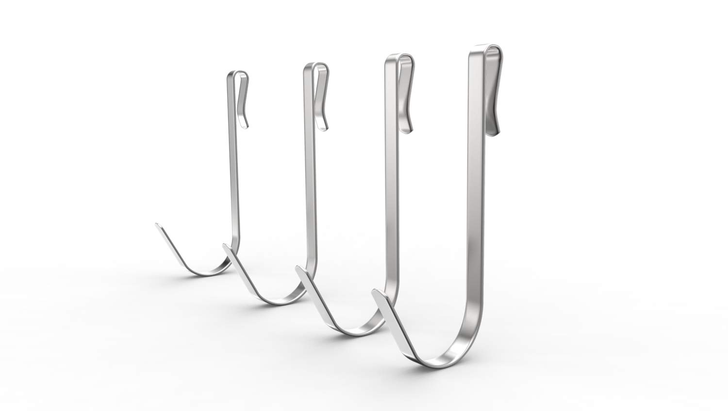 KINCMAX Stainless Steel Heavy Duty S Hooks for Bathroom Showers Organizer Hanging - Bathroom Shower Organizer Adhesive Replacement
