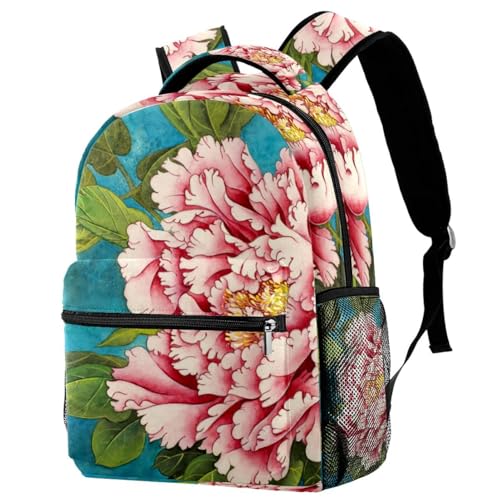 Sac à dos pour ordinateur portable papillon vert idéal voyage et école 40cm