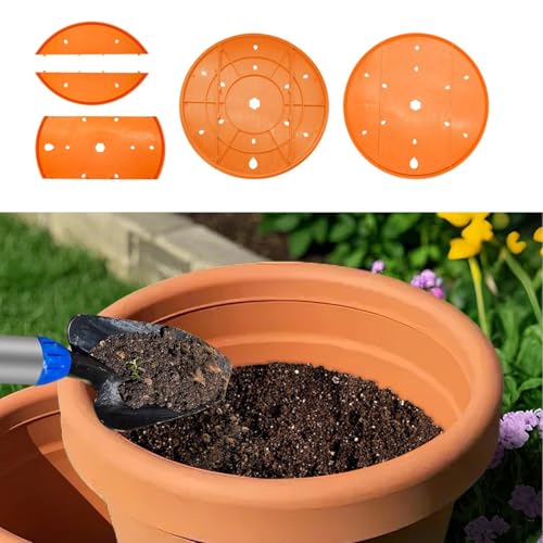 Inserts de plantation ronds réutilisables robustes pour aménagement extérieur durable - 8