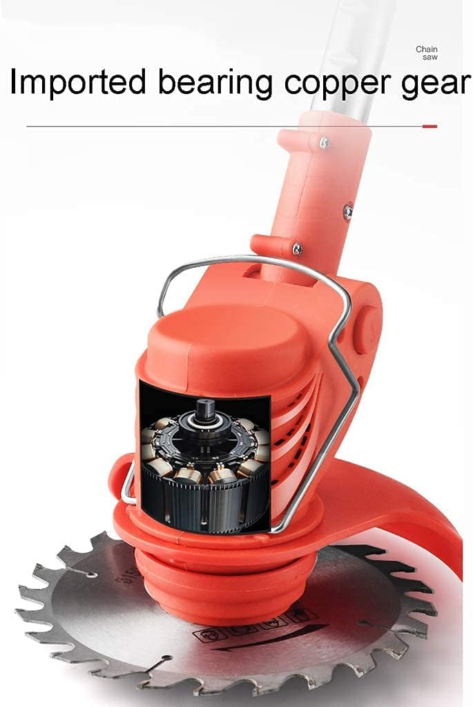 Electric Lawn Mower Small Household Lawn Mower Rechargeable Lithium Battery Lawn Mower Wireless Lawn Trimmer