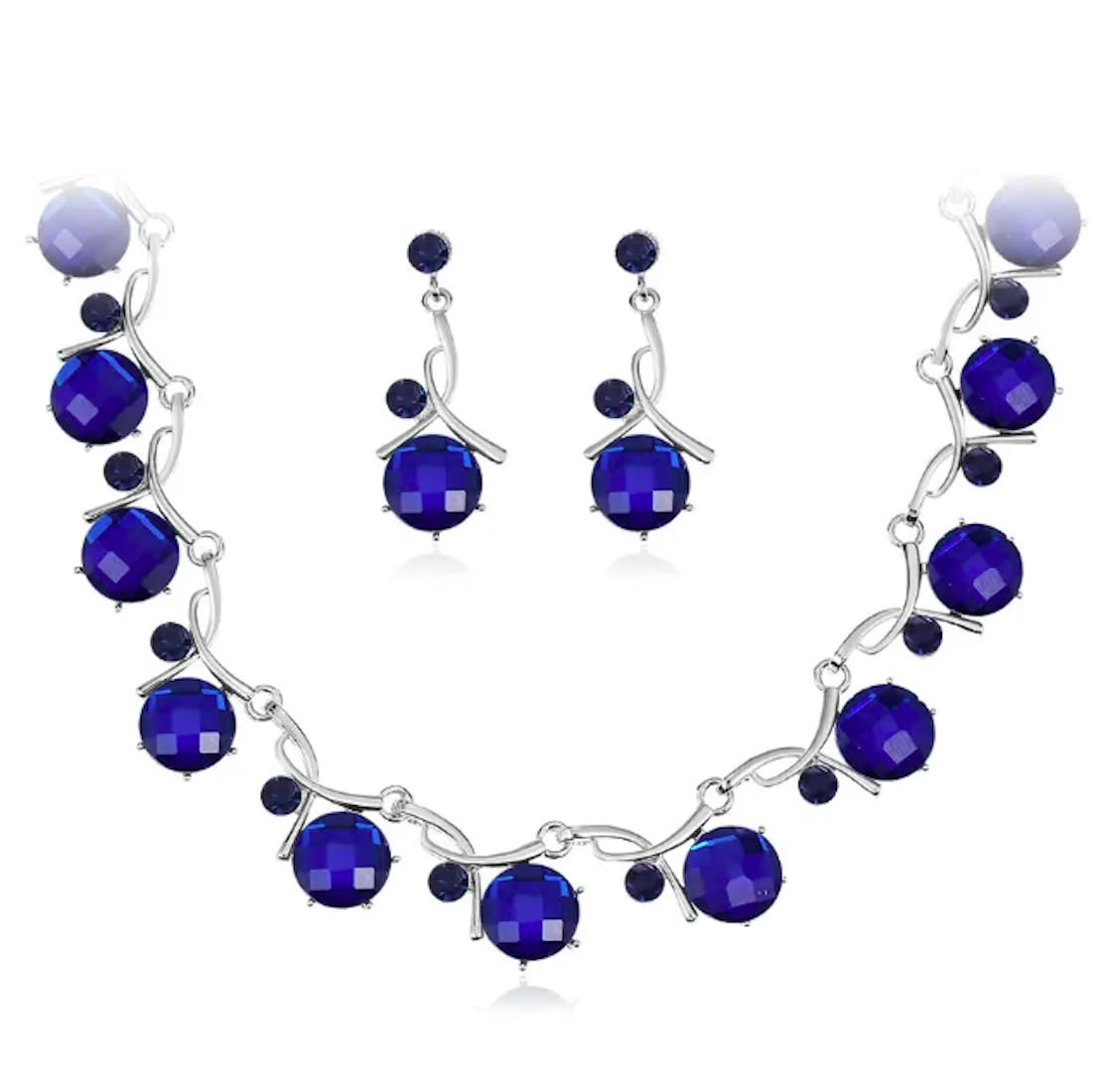 See full amazon price history chart for Nilus Collection Arabic Design Rhinestones Necklace Set with Dangle Drop Earrings for Women and Girls,Wedding Engagement Birthday Anniversary Collection (Blue) Nilus Collection Arabic Design Rhinestones Necklace Set with Dangle Drop Earrings for Women and Girls,Wedding Engagement Birthday Anniversary Collection (Blue) (B0C8G5RHY4) Amazon Price History, Amazon Price Tracker