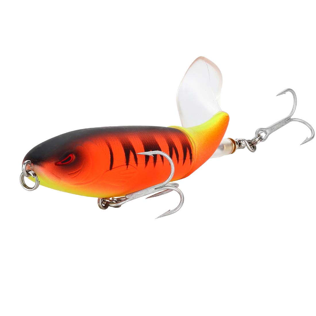 SeaKnight Topwater Fishing Lure Whopper Plopper 3.54in/4.33in/5.11in Floating Rotating Tail Bait Freshwater Saltwater Bass Lures