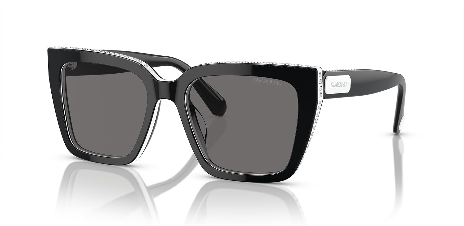 Swarovski womens Sk6013 Square Sunglasses