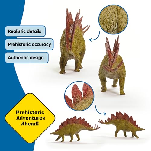 Image of Schleich Dinosaurs | Stegosaurus 15040 | from 3 years | 5 x 20 x 10 cm