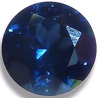 Vista 1 de OptimaGem Zafiro Azul redondo Azul Oscuro 15mm