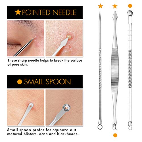 image for TailaiMei 7-Piece Blackhead Remover Kit - Pimple Comedone Extractor To
