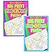 Crenstone Exclusive Bulk Large Print Word Find Books for Adults, Seniors - Bundle with 8 Jumbo Word Search Puzzle Books with Giant Print, 3 Pens, and Bookmark | Over 480 Word Search Puzzles