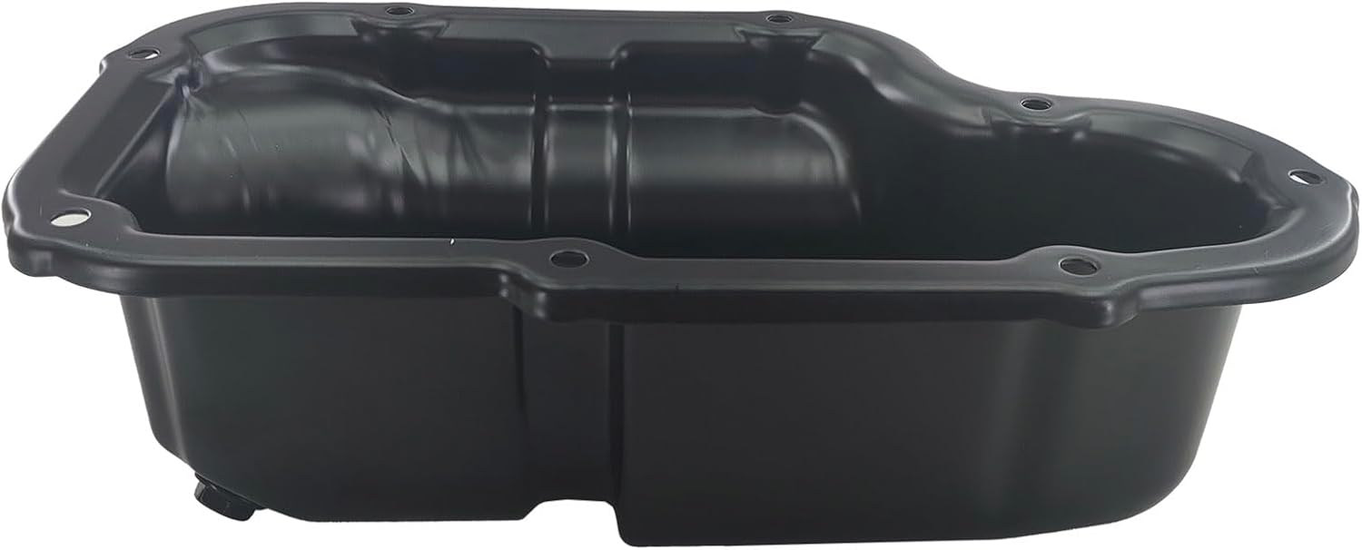 SHOWSEN 111101LA0B Engine Oil Pan Sump with Drain Plug Compatible with 2017-2024 Nissan Armada,2017-2021 NV2500,2017-2021 NV3500 V8 5.6L,2017-2024 Nissan Titan Replacement 11110EZ30B