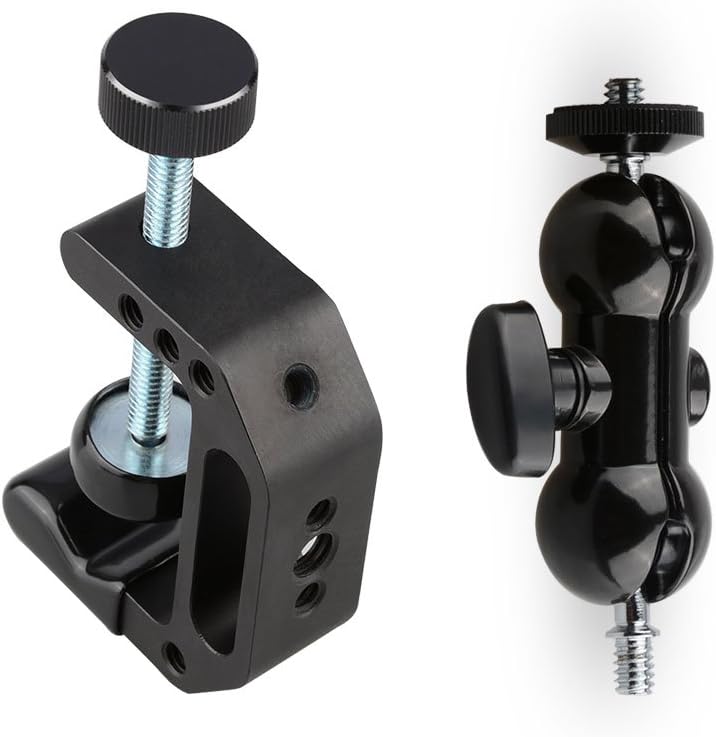 CAMVATE Camera Clamp Mount for DSLR Camera Led Video Light and Binoculars Holder Mount : Electronics