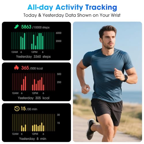 Pedometer Watch Senior Friendly No App No Phone Required, Step Counter - Image 3