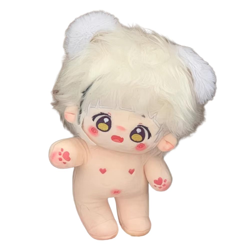 Zhongkaihua Nakajima Atsushi Plush BSD Figures Soft Stuffed Anime Character Cute Cartoon Throw Pillow 20CM Occasions Home Decorations Gifts