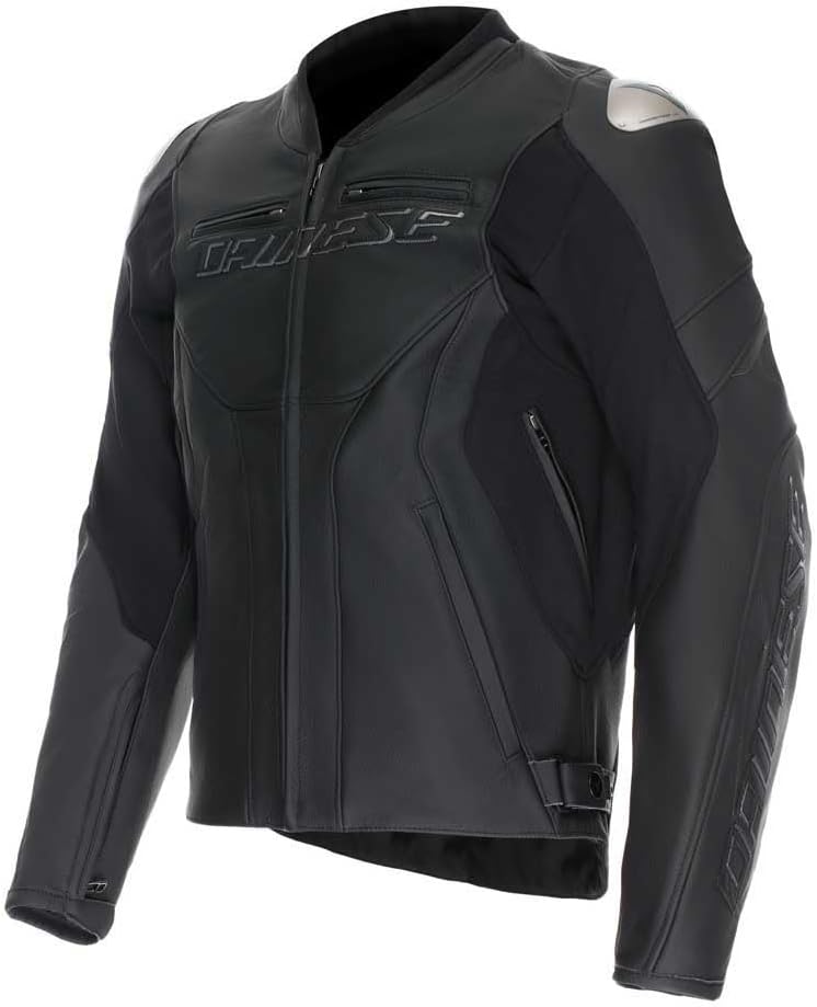 Racing 5 Leather Jacket Black Size 54