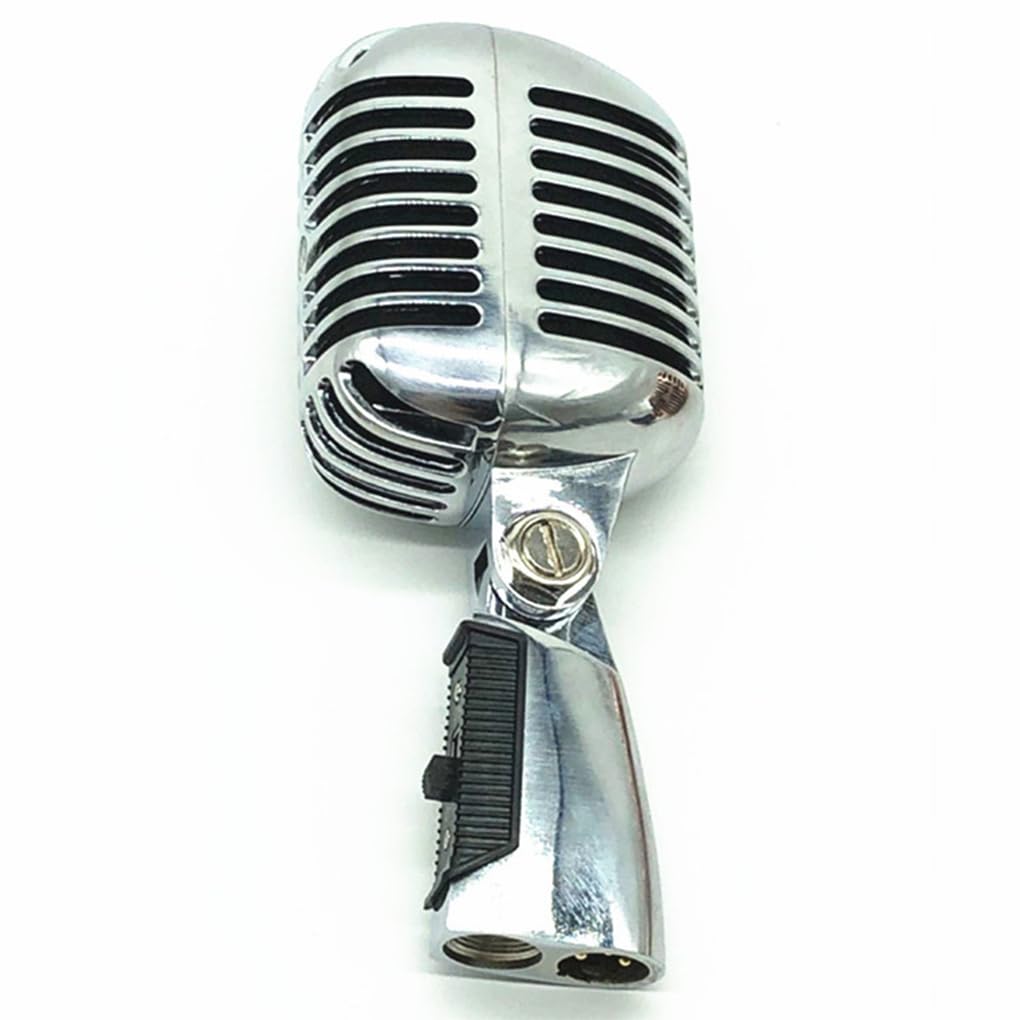 Micrófono dinámico, Barra portátil Vintage, Puesta en Escena, KTV, discurso, entrevista, Chat, micrófono, Accesorios de Audio para Cantante