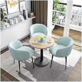 Ensemble de Table et chaises pour la Maison, Table et Chaise, Bureau, Salle de réunion, Balcon, café, Boutique de Desserts, Restaurant, Chambre à Coucher, Magasin de manucure, hôtel (Couleur : Log Co