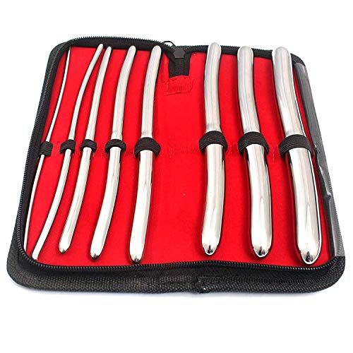 PRECISE CANADA 8 Pcs Set Hegar Uterine Dilator with A Carrying Case
