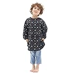 Plie Waterproof Kids Art Smocks 20 Colors (Age 1-10, S-XXL size), Alphabet (50-XXL)