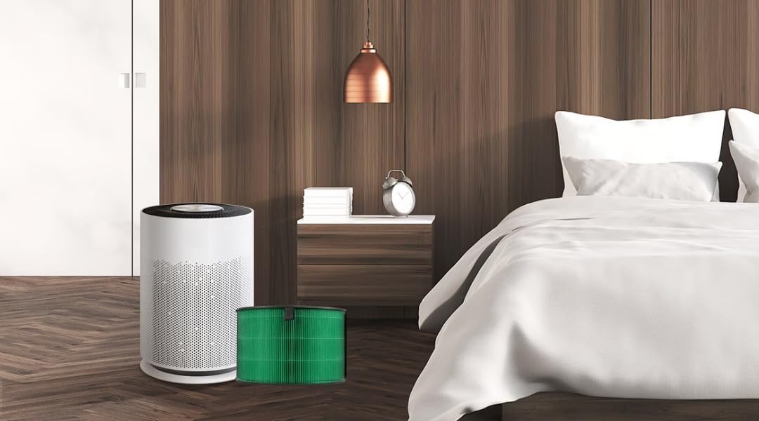 H14® True HEPA Filter Compatible with L.G PuriCare 360° Model - AS60GHWG0 – Premiuem Replacement for Ultra-Fine Dust, Allergens & PM2.5 – High-Efficiency Air Purifier Filter (Single Hepa Green) 3