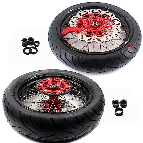 WR250R モタードホイール ワイドリム(前17×3.5、後17×4.25) WR250R モタードホイール ワイドリム(前17×3.5、後17×4.25) Z-WHEEL