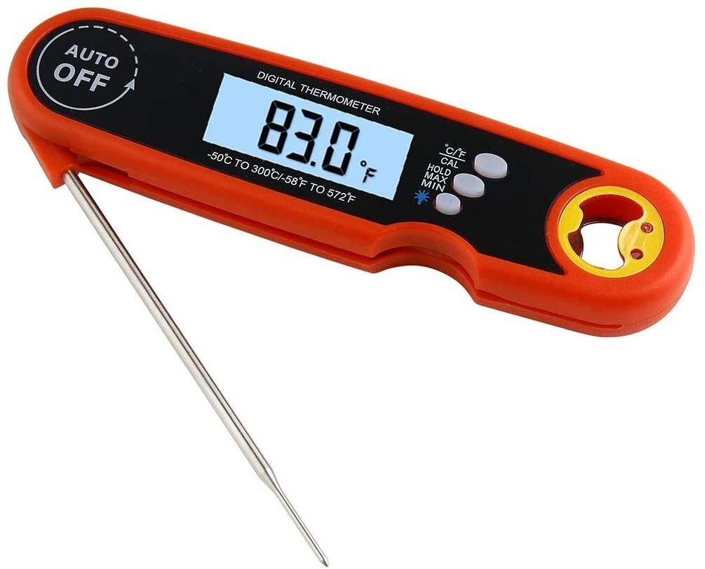 Thermomètre alimentaire pliable XMING pour ne plus rater la cuisson du lait et de la viande