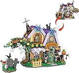 Mini Bricks Halloween Building Blocks Set 783 PCS, Not Compatible with Lego Halloween Haunted House...