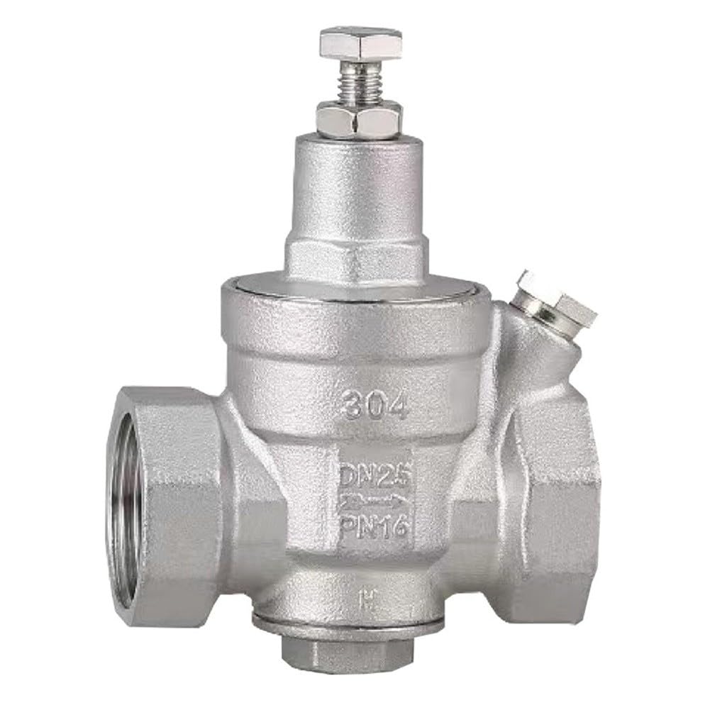 Reductor de presión de acero inoxidable 304 de alta resistencia industrial DN15