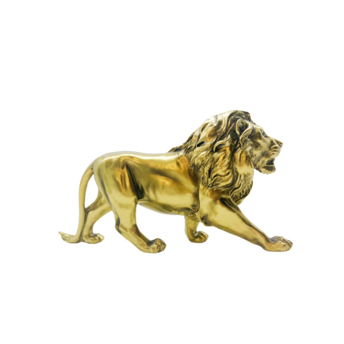 輸入雑貨　北欧　獅子　『ボブ・マーリンのライオン』　モダン　開運置物　縁起物 Amazon.co.jp: 獅子 置物 オブジェ おしゃれ 卓上 樹脂製