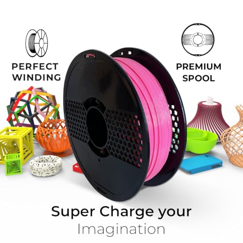 Image of NFIL3D Premium HS PLA+ Bubblegum Pink - 3D Printing Filament | Compatible with All 3D Printers | 1.75mm | 1Kg Gross Weight