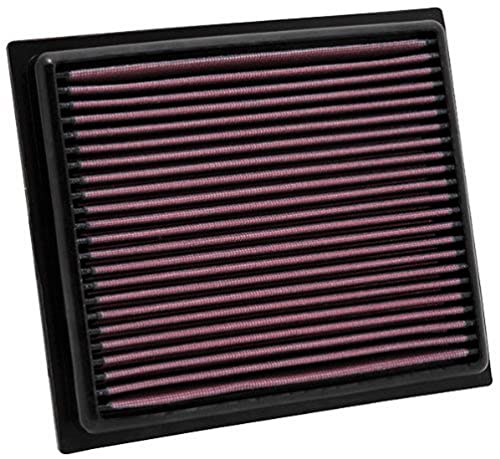 Filtre à air K&N KN33-2435 lavable pour moteur essence et diesel de voiture