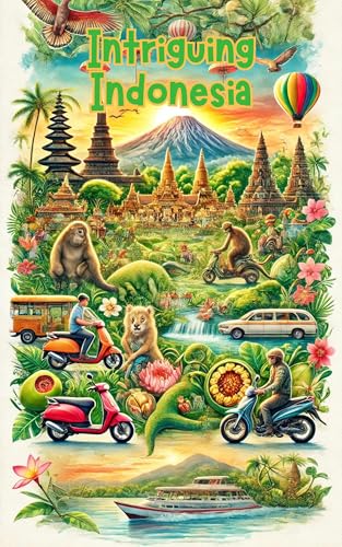 Intriguing INDONESIA Travel Adventure Story Book: Children's Picture Book Exploring Islands and Culture of Indonesia (Adventures Around The World)