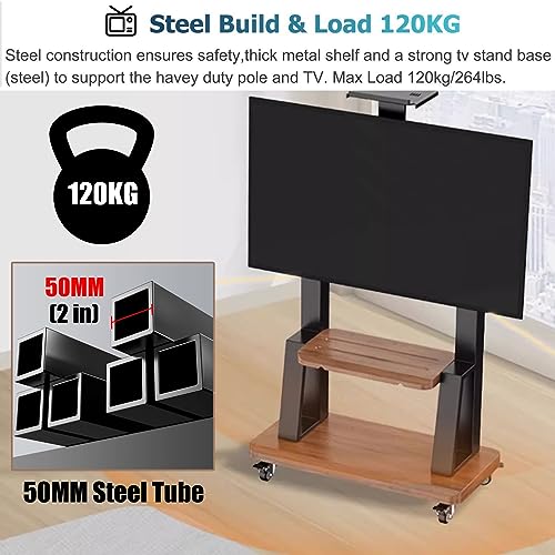 Soporte para TV de pie resistente para televisores 32-75 pulgadas miniatura 3