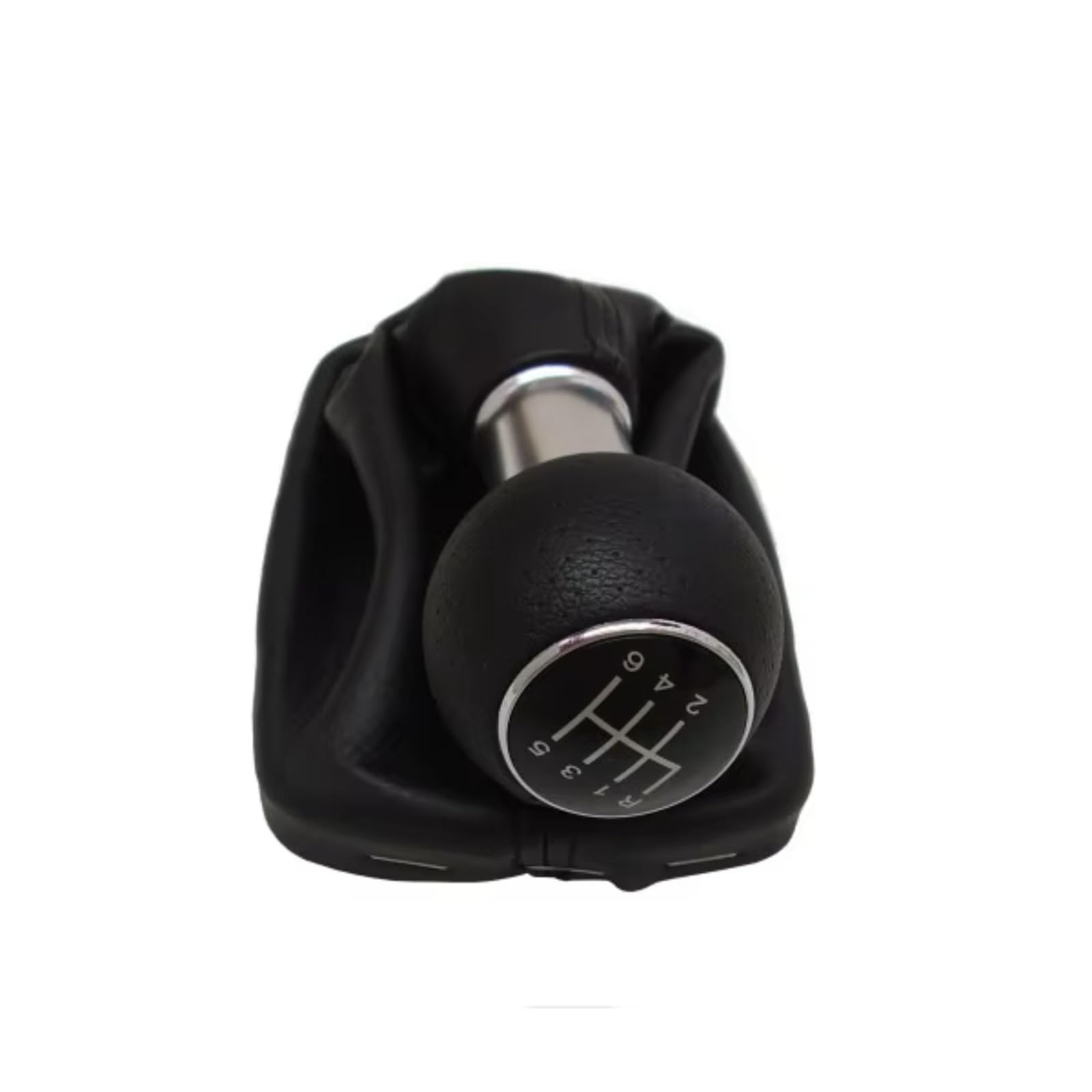 Hillar 6Speed Car Gear Stick Knob For A3 8L S3 2000 2001 2002 2003 Car Gear Shift Knob 5 Speed 6 Gear 12Mm With Gaitor(6Speed)