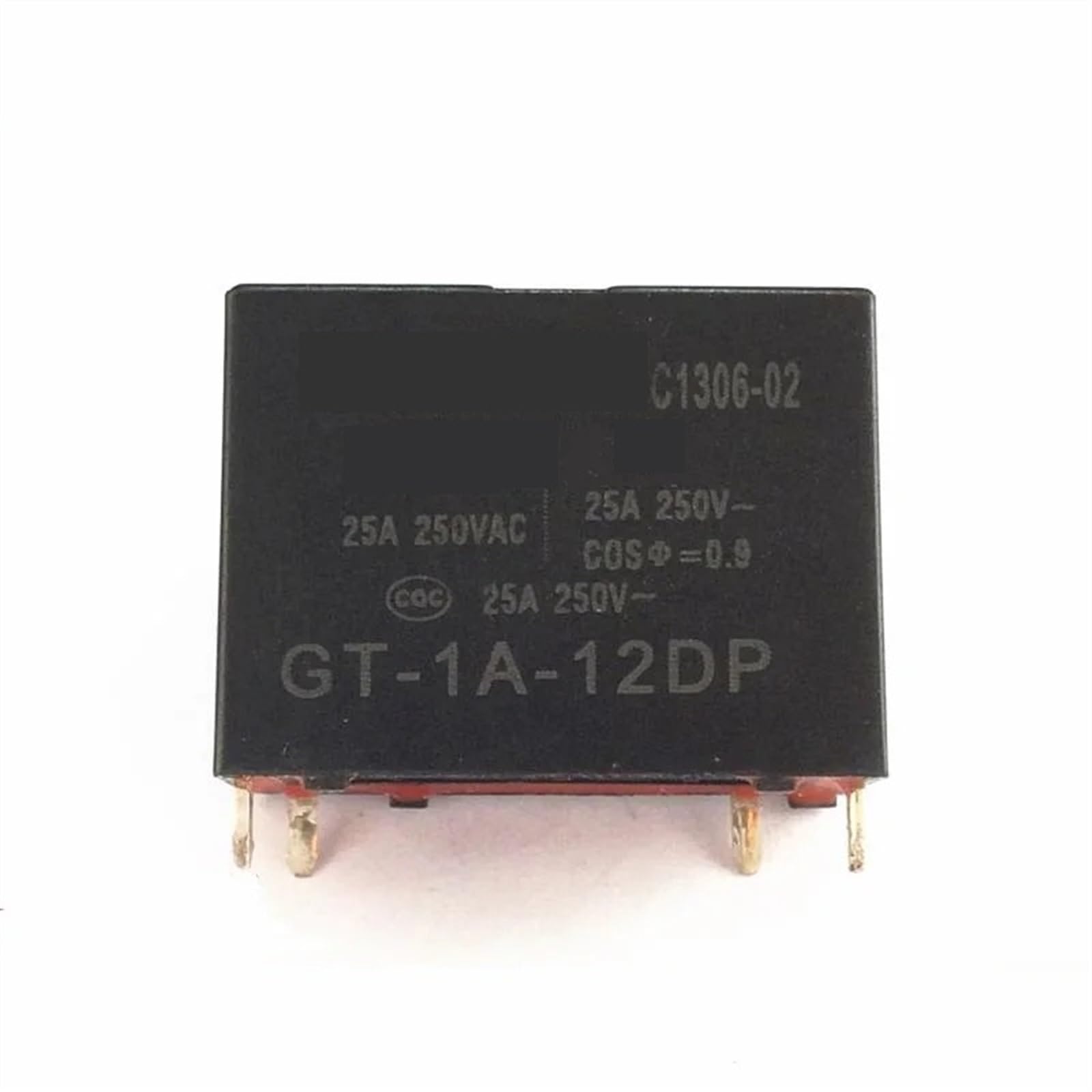 Relais GT-1A-12DP 12V 25A 4 broches sans prise pour climatisation